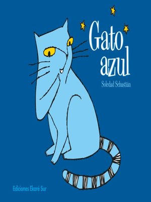 cover image of Gato azul